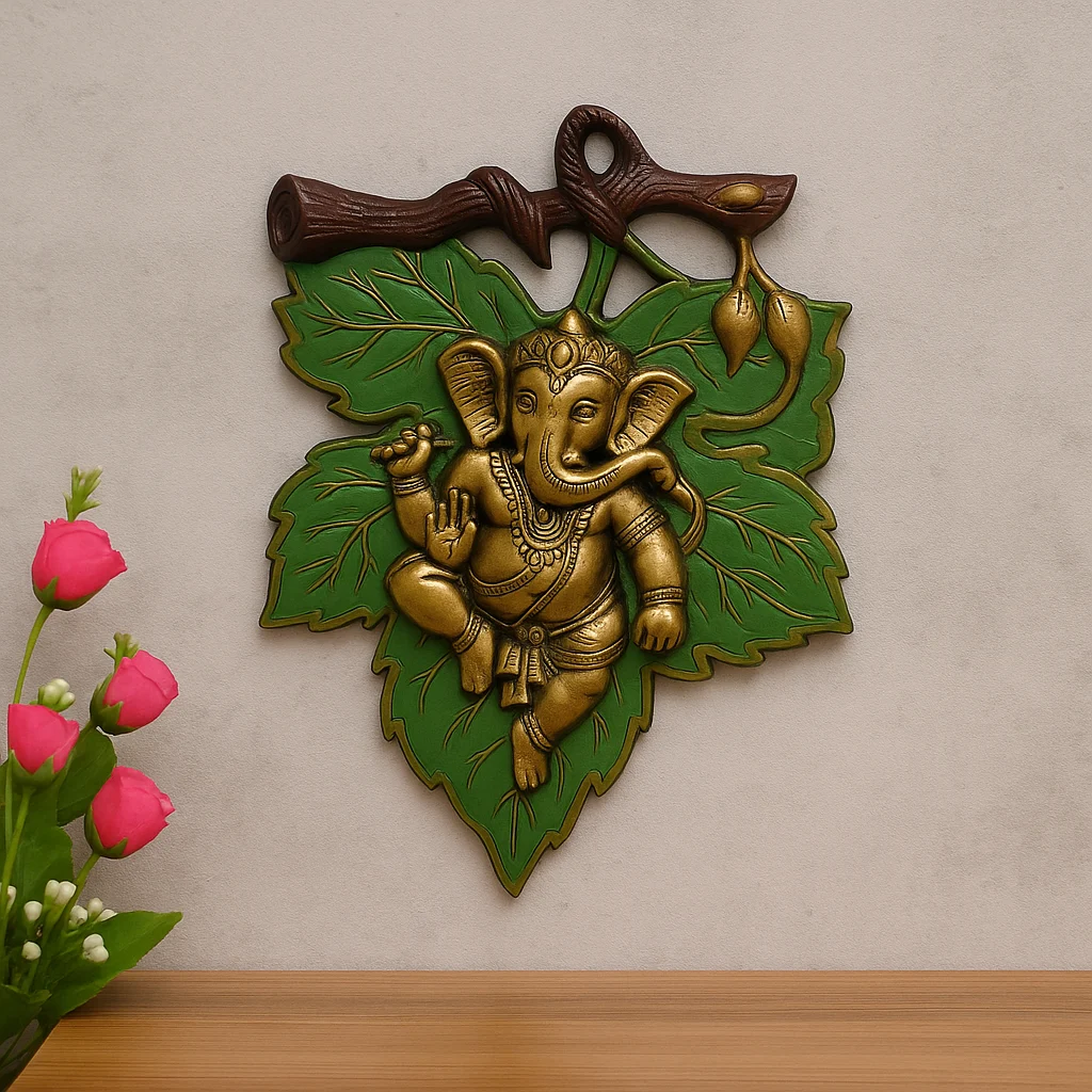 Dancing Golden Ganesha